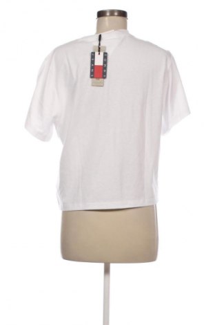 Damski T-shirt Tommy Jeans, Rozmiar L, Kolor Biały, Cena 252,99 zł