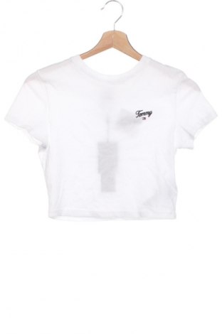 Damen T-Shirt Tommy Jeans, Größe XS, Farbe Weiß, Preis 56,99 €
