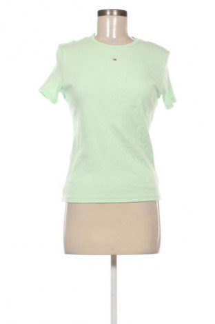 Damski T-shirt Tommy Jeans, Rozmiar L, Kolor Zielony, Cena 268,99 zł