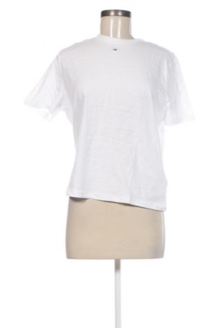 Női póló Tommy Jeans, Méret L, Szín Fehér, Ár 22 109 Ft