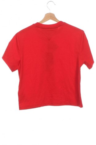 Дамска тениска Tommy Jeans, Размер XS, Цвят Червен, Цена 82,99 лв.