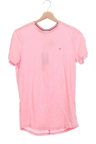Damski T-shirt Tommy Jeans, Rozmiar XS, Kolor Różowy, Cena 268,99 zł