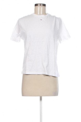 Női póló Tommy Jeans, Méret M, Szín Fehér, Ár 22 109 Ft
