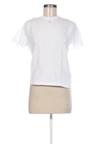 Damen T-Shirt Tommy Jeans, Größe S, Farbe Weiß, Preis 51,99 €