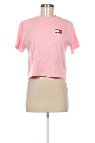 Damen T-Shirt Tommy Jeans, Größe S, Farbe Rosa, Preis 56,99 €