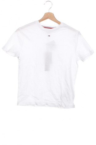 Damski T-shirt Tommy Jeans, Rozmiar XS, Kolor Biały, Cena 188,99 zł