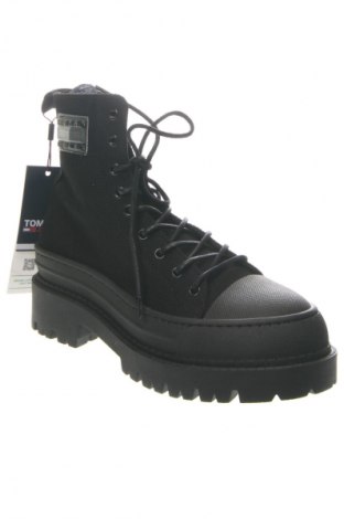 Damskie botki Tommy Jeans, Rozmiar 38, Kolor Czarny, Cena 869,99 zł