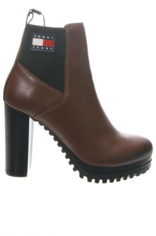 Γυναικεία μποτάκια Tommy Jeans, Μέγεθος 38, Χρώμα Καφέ, Τιμή 80,99 €