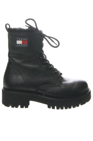 Botine de damă Tommy Jeans, Mărime 38, Culoare Negru, Preț 614,99 Lei