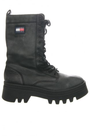 Дамски ботуши Tommy Jeans, Размер 42, Цвят Сив, Цена 119,99 лв.