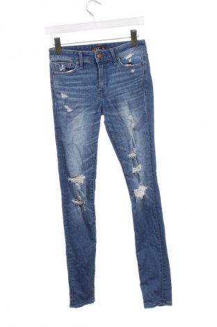 Dámské džíny  Abercrombie & Fitch, Velikost XS, Barva Modrá, Cena  516,00 Kč