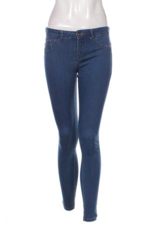 Blugi de femei Bershka, Mărime S, Culoare Albastru, Preț 54,28 Lei
