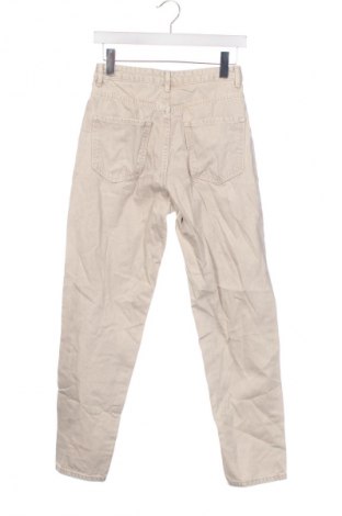 Дамски дънки Gina Tricot, Размер XS, Цвят Бежов, Цена 34,99 лв.