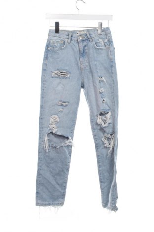 Дамски дънки Perfect Jeans By Gina Tricot, Размер S, Цвят Син, Цена 34,99 лв.