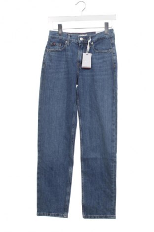 Damskie jeansy Tommy Hilfiger, Rozmiar XS, Kolor Niebieski, Cena 654,99 zł