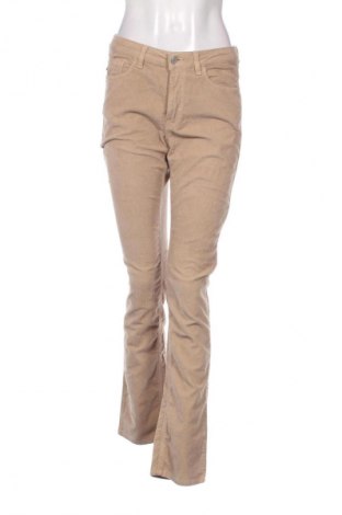 Pantaloni de velvet de femei Gant, Mărime M, Culoare Bej, Preț 262,76 Lei