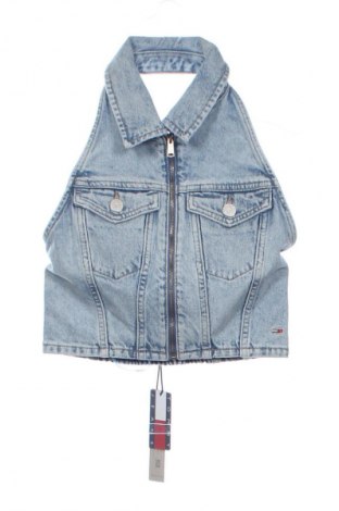 Дамски елек Tommy Jeans, Размер XXS, Цвят Син, Цена 269,99 лв.