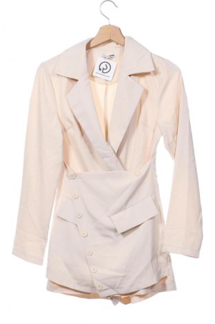 Women's short jumpsuit Fashion nova, Μέγεθος XS, Χρώμα Εκρού, Τιμή 20,27 €
