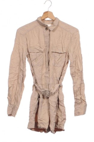 Dámská krátká kombinéza  H&M, Velikost XS, Barva Béžová, Cena  409,00 Kč