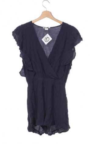 Dámská krátká kombinéza  H&M, Velikost XS, Barva Modrá, Cena  409,00 Kč