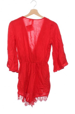 Dámská krátká kombinéza  H&M Divided, Velikost XXS, Barva Červená, Cena  319,00 Kč