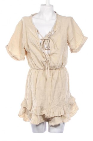 Dámská krátká kombinéza  NEW COLLECTION, Velikost S, Barva Béžová, Cena  219,00 Kč