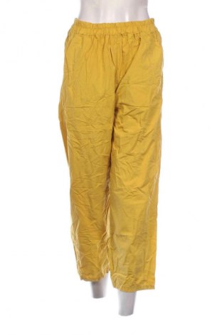 Pantaloni de femei Unbranded, Mărime M, Culoare Galben, Preț 66,99 Lei