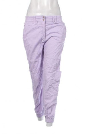 Dámske nohavice Bershka, Veľkosť M, Farba Fialová, Cena  3,95 €