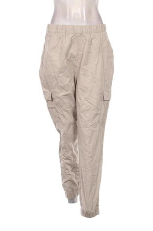 Damskie spodnie H&M Divided, Rozmiar L, Kolor Beżowy, Cena 23,99 zł