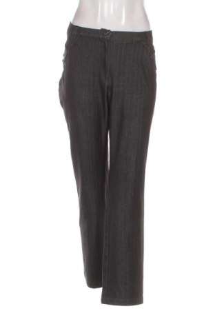 Pantaloni de femei Valia, Mărime L, Culoare Gri, Preț 140,31 Lei