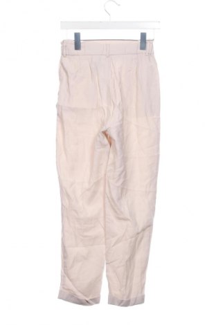 Pantaloni de femei Zara, Mărime XS, Culoare Ecru, Preț 88,99 Lei