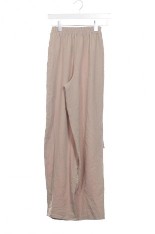 Γυναικείο παντελόνι Zara, Μέγεθος XS, Χρώμα  Μπέζ, Τιμή 17,99 €