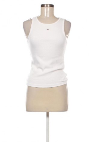 Damentop Tommy Jeans, Größe M, Farbe Weiß, Preis 42,99 €