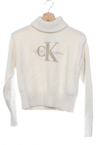 Pulover de femei Calvin Klein Jeans, Mărime XS, Culoare Alb, Preț 654,99 Lei