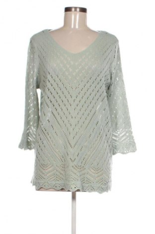 Damenpullover Janina, Größe L, Farbe Grün, Preis 3,99 €