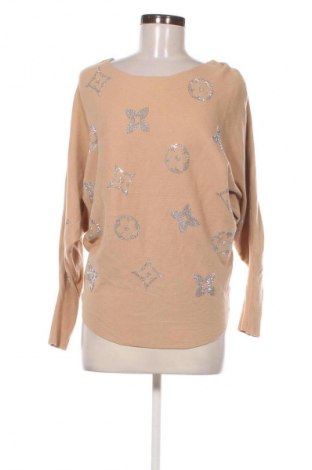 Pulover de femei Moewy, Mărime XL, Culoare Bej, Preț 36,99 Lei