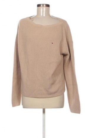 Pulover de femei Tommy Hilfiger, Mărime L, Culoare Bej, Preț 814,99 Lei