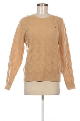Női pulóver Tommy Hilfiger, Méret L, Szín Bézs, Ár 71 249 Ft