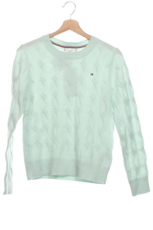 Γυναικείο πουλόβερ Tommy Hilfiger, Μέγεθος XXS, Χρώμα Πράσινο, Τιμή 117,99 €