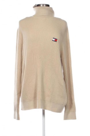 Γυναικείο πουλόβερ Tommy Jeans, Μέγεθος M, Χρώμα  Μπέζ, Τιμή 122,99 €