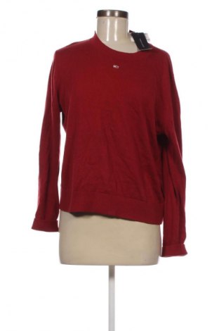 Damski sweter Tommy Jeans, Rozmiar M, Kolor Czerwony, Cena 614,99 zł