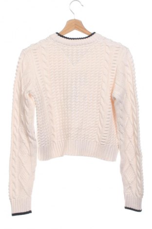 Дамски пуловер Tommy Jeans, Размер XS, Цвят Бял, Цена 144,99 лв.