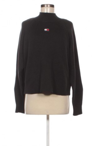 Női pulóver Tommy Jeans, Méret L, Szín Fekete, Ár 37 569 Ft