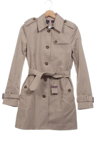 Dámský přechodný kabát  Tommy Hilfiger, Velikost XXS, Barva Béžová, Cena  4 849,00 Kč