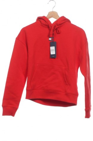 Γυναικείο φούτερ Tommy Hilfiger, Μέγεθος XS, Χρώμα Κόκκινο, Τιμή 84,99 €