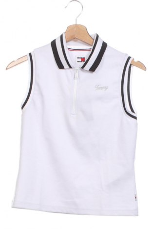 Γυναικείο τοπ Tommy Jeans, Μέγεθος XS, Χρώμα Λευκό, Τιμή 35,99 €