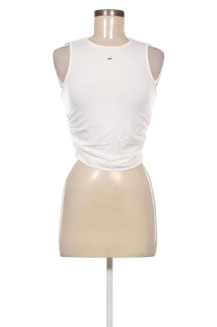 Damentop Tommy Jeans, Größe M, Farbe Weiß, Preis 28,99 €