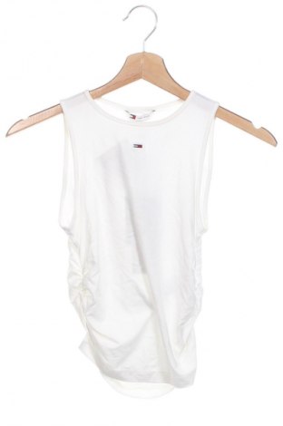Γυναικείο τοπ Tommy Jeans, Μέγεθος XS, Χρώμα Λευκό, Τιμή 69,99 €