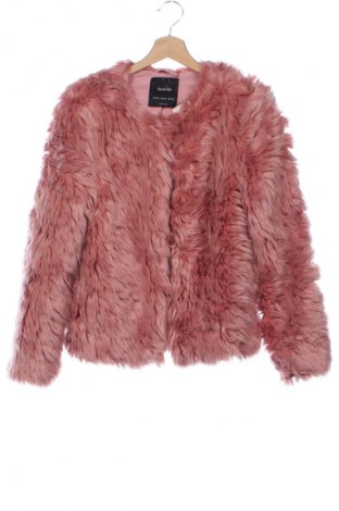 Dámský kabát  Bershka, Velikost XS, Barva Růžová, Cena  430,00 Kč