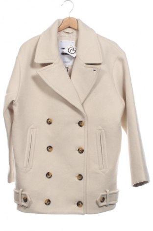 Palton de femei Tommy Jeans, Mărime XS, Culoare Bej, Preț 1.064,99 Lei